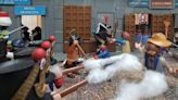 Más de 300 figuras de Playmobil recrean el levantamiento del 2 de mayo en Madrid