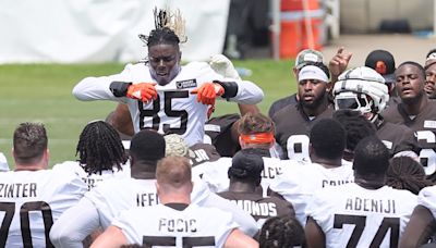 Browns tight end David Njoku explains why he’s glad his accident happened last season