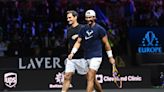 Nadal arropa a Federer en su adiós