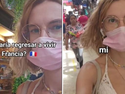 Francesa se viraliza al revelar las razones por las que prefiere vivir en México y no en Francia