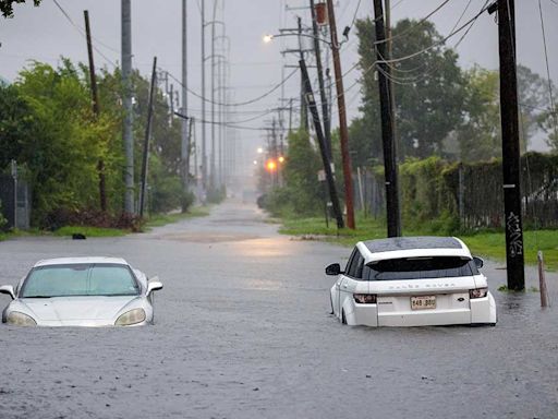 Louisiana reports numerous road closings due to effects of Francine