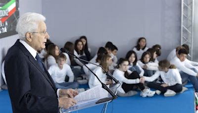 Mattarella: «Doverosa l’unità del popolo nell’antifascismo»