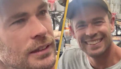 Chris Hemsworth shocks fans with unbelievable new teeth transformation