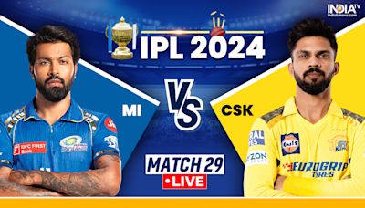 MI vs CSK IPL 2024 Live Score: Unchanged Mumbai Indians to bowl first; Chennai recall Pathirana