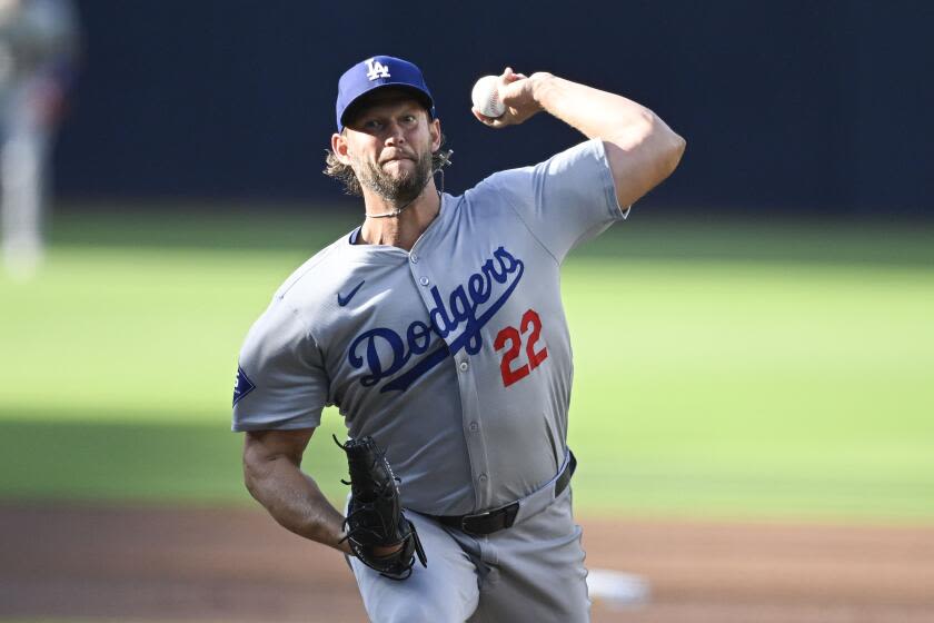 Clayton Kershaw struggles, Padres sweep Dodgers to close gap in NL West