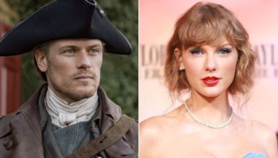 Outlander's Sam Heughan Jokes Taylor Swift Will 'Forget' Travis Kelce After She Meets Him: 'She's Gonna Shake Him Off'