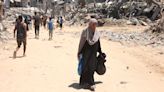 A Gaza City Neighborhood Is Left in Ruins After Israeli Troops Withdraw