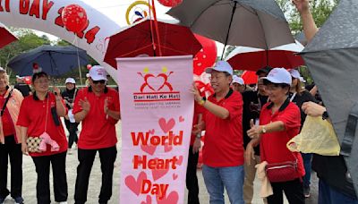 World Heart Day 2024 event in Kuching draws 1,000 participants