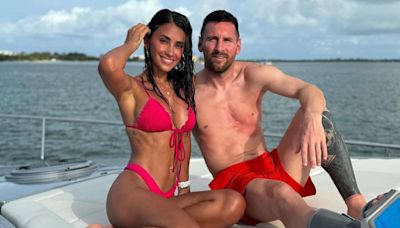 Soccer Star Lionel Messi Goes from Making Goals to Vacation Goals Despite Copa América Injury