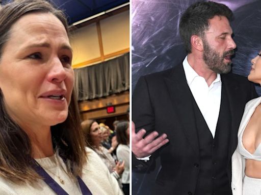 Jennifer Garner não aguenta mais fazer meio de campo entre Ben Affleck e Jennifer Lopez, diz jornal: 'Memórias dolorosas'