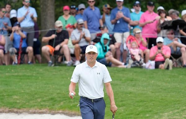 Jordan Spieth got elbowed back in the fairway, but missed cut at hometown Nelson