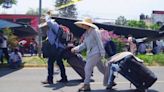 Bloqueo de Carreteras en Oaxaca por Maestros de la Sección 22 SNTE