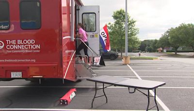 Blood drive hosted in University City collects money for families of fallen officers