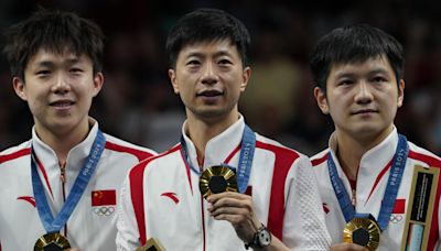 China beat Sweden to lift fifth straight Olympic men's table tennis team title