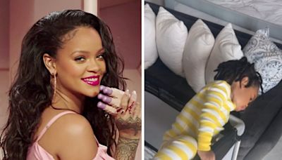 Rihanna Shares Adorable Video Of Son RZA Trying To Escape His Playpen: ‘Being A Boy Mom Is An Olympic Sport...