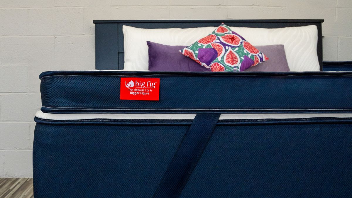 Big Fig launches new hybrid mattress topper for heavy people — buy now from just $299