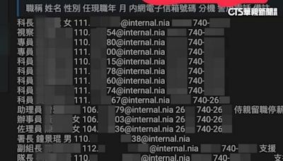 內鬼？移民署內部個資遭兜售 疑離職員工涉案