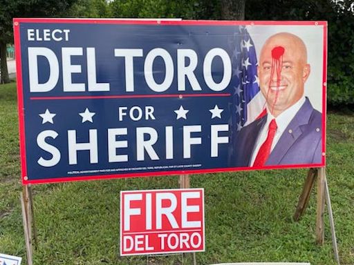 Pearson Del Toro lies unhinged in St. Lucie sheriff race; Indian River partisanship bad