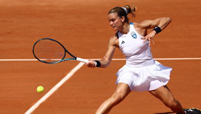 Tennis-Bring the heat on, says Greece's Sakkari as temperatures soar