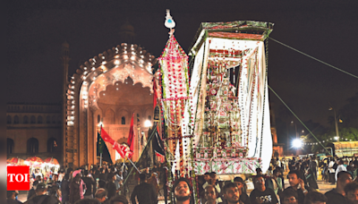 Muharram’s ‘alams’: Sign of eternal victory, sorrow | India News - Times of India