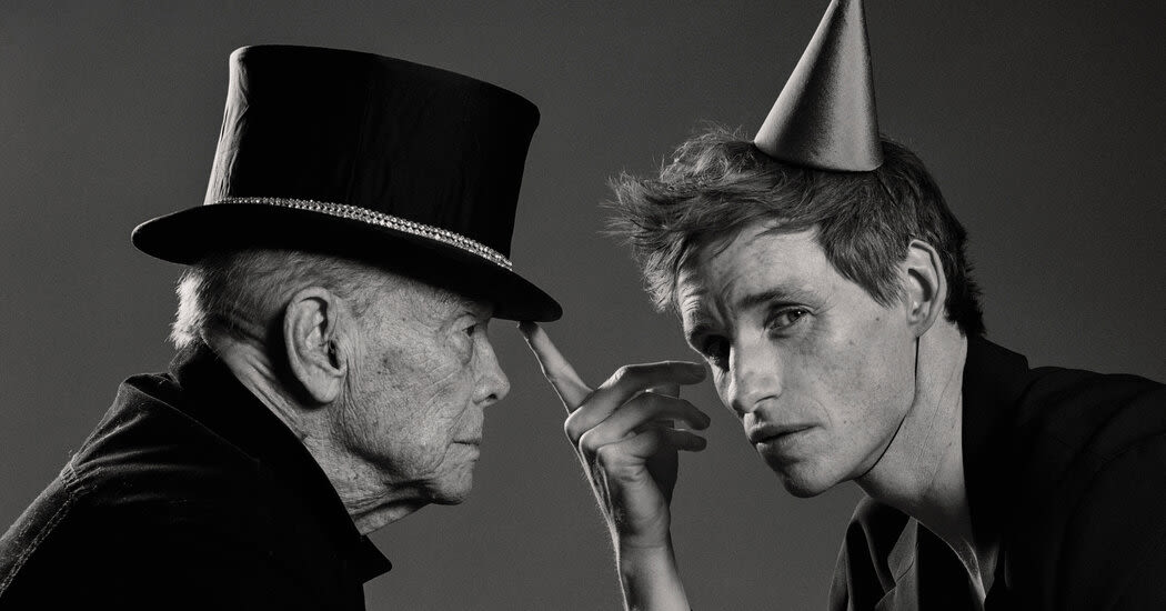 Emcee Squared: Joel Grey and Eddie Redmayne on ‘Cabaret’