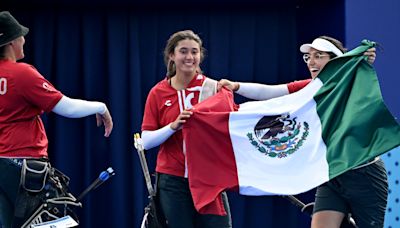 México obtiene el bronce en la prueba de equipos femenino del tiro con arco, su primera medalla en París 2024