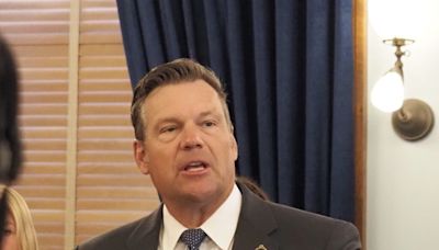 Kris Kobach glorifies free speech. That doesn’t let him off the hook for persecuting trans kids.