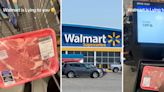 'I'm just scanning the cheaper one twice lol': Shopper accuses Walmart of lying to customers after weighing 2 packs of pork chops