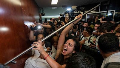 Protesters storm Mexico's Senate after ruling party appears to line up votes for court overhaul