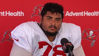 Buccaneers LT Tristan Wirfs Participates at Training Camp Amid Contract Negotiations