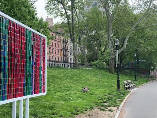 Harlem's largest outdoor public art exhibition is on display. Here's what parkgoers will see.