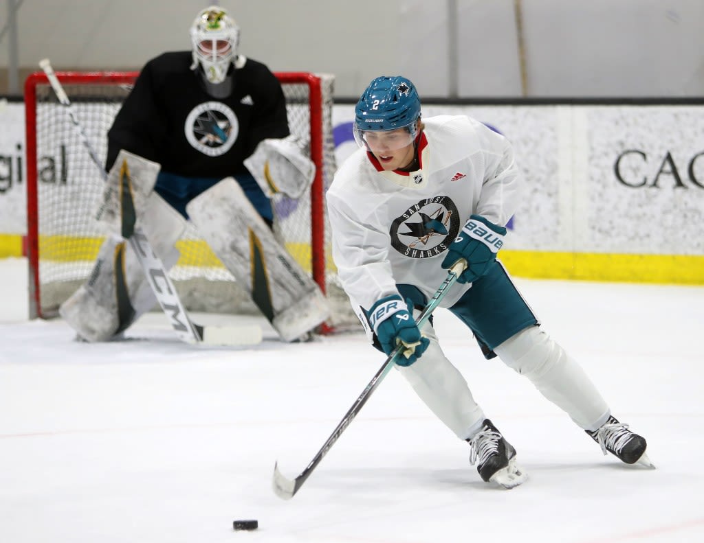 How Sharks’ Smith is getting bigger, stronger before first pro season