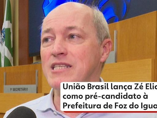 União Brasil oficializa Zé Elias como candidato à Prefeitura de Foz do Iguaçu