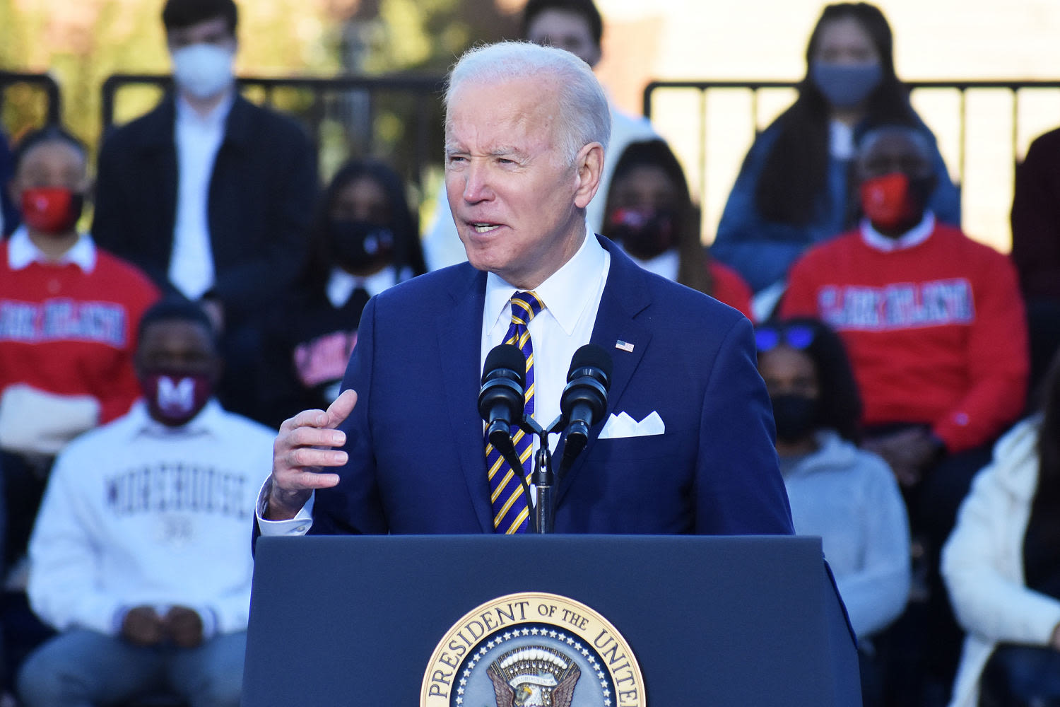 Biden faces his next campus test over Gaza: From the Politics Desk