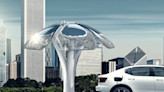 Solar trees offer unique solution to charging electric cars