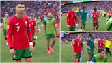 Security guard brutally takes out Goncalo Ramos in viral video after Portugal's win vs Turkey