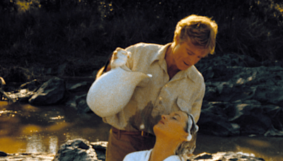 Meryl Streep says she "was so in love" while filming her "intimate" scene with Robert Redford in 'Out Of Africa': "He just really got into it"