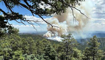 Oak Ridge fire grows to 1,100 acres on U.S. Forest Service land in Pueblo County