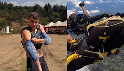 Deportista colombiano relata cómo estuvo a punto de morir por cuenta de un error con su paracaídas