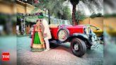 Vintage Wheels On Rent Add Elegance And Classy Touch To Grand Weddings | Pune News - Times of India