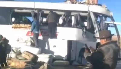 Acidente rodoviário deixa ao menos 16 mortos e 14 feridos na Bolívia