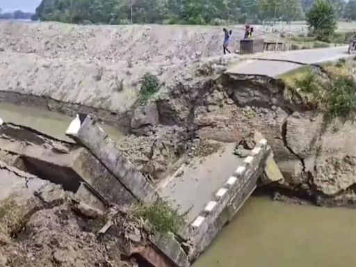 Triple bridge collapse in Bihar takes total to 9 in 15 days | Patna News - Times of India