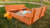 This Viral Convertible Sandbox Brings the Playground Into Your Backyard