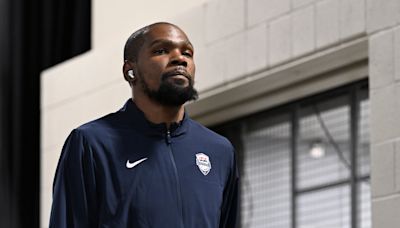 USA’s Kevin Durant ‘looked good’ at practice, but status unclear for Paris Olympics opener