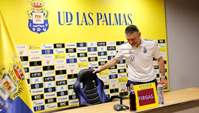 García Pimienta: “Tuve claro que mi ciclo en Las Palmas se acabó tras el partido contra el Cádiz”