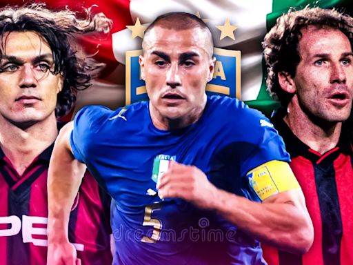 The greatest Italian defenders in football history have been ranked