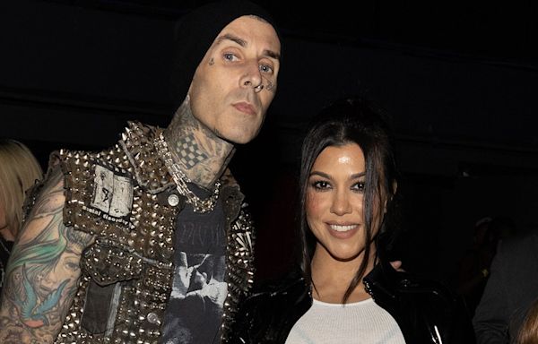 Kourtney Kardashian Shares New Photos With Travis Barker and Her Kids