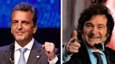 Elecciones en Argentina: el "superministro" centrista Sergio Massa y el libertario Javier Milei se disputarán la presidencia en segunda vuelta
