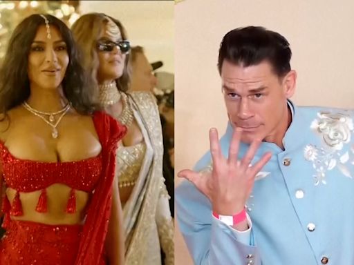 Las Kardashian, Priyanka Chopra y John Cena: algunos de los invitados a la fastuosa boda Ambani
