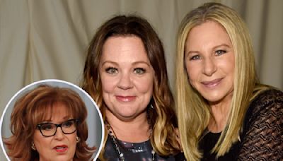 'The View's Joy Behar Offers Bold Take on Barbra Streisand's Ozempic Comment to Melissa McCarthy